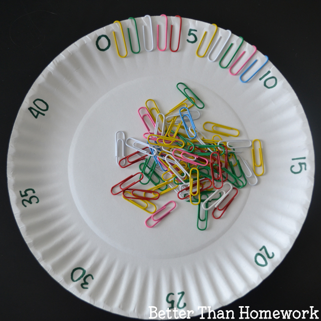 Fine Motor Skip Counting Activity